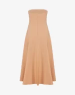 Abito bustier con gonna ampia - immagine 2