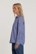 Camicia righe doppio collo - immagine 3