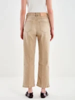 Jeans sabbia vita alta - immagine 2