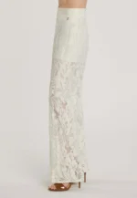 Pantalone  ricamato completo Relish ivory - immagine 3