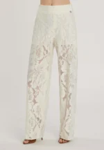 Pantalone  ricamato completo Relish ivory